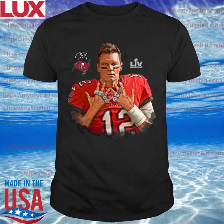 Tom brady 7 rings super bowl tampa bay buccaneers shirt, hoodie, sweater,  long sleeve and tank top