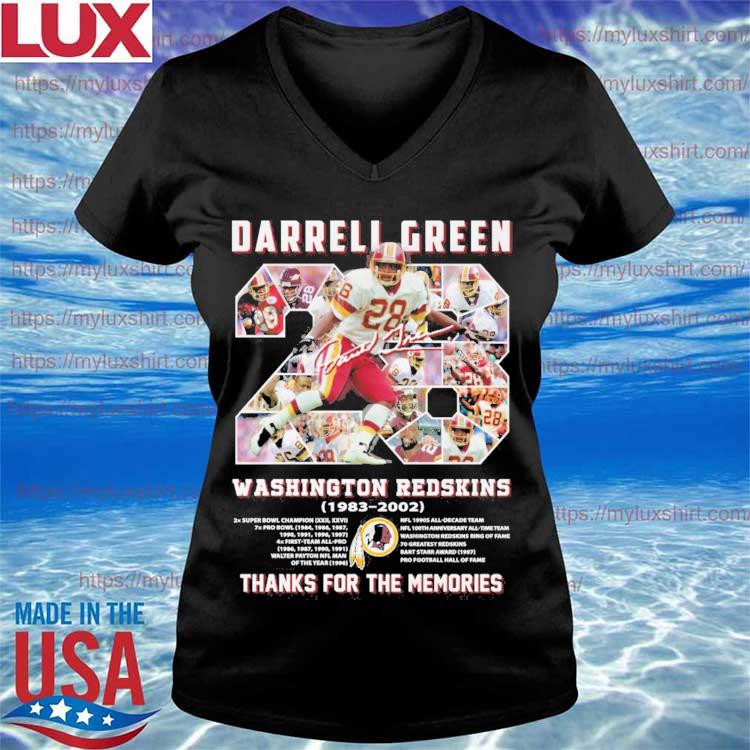 Darrel Green Washington Redskins 1983 - 2002 Thanks for the memories Shirt  Hoodie Sweatshirt - FridayStuff