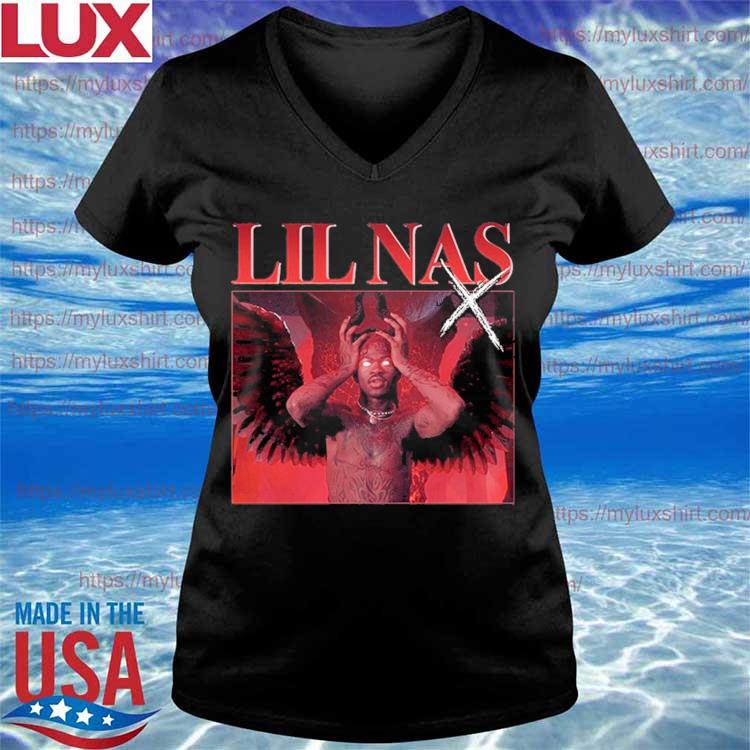 Lil Nas X Singer MONTERO T shirt Black Medium Size S-4XL TT879
