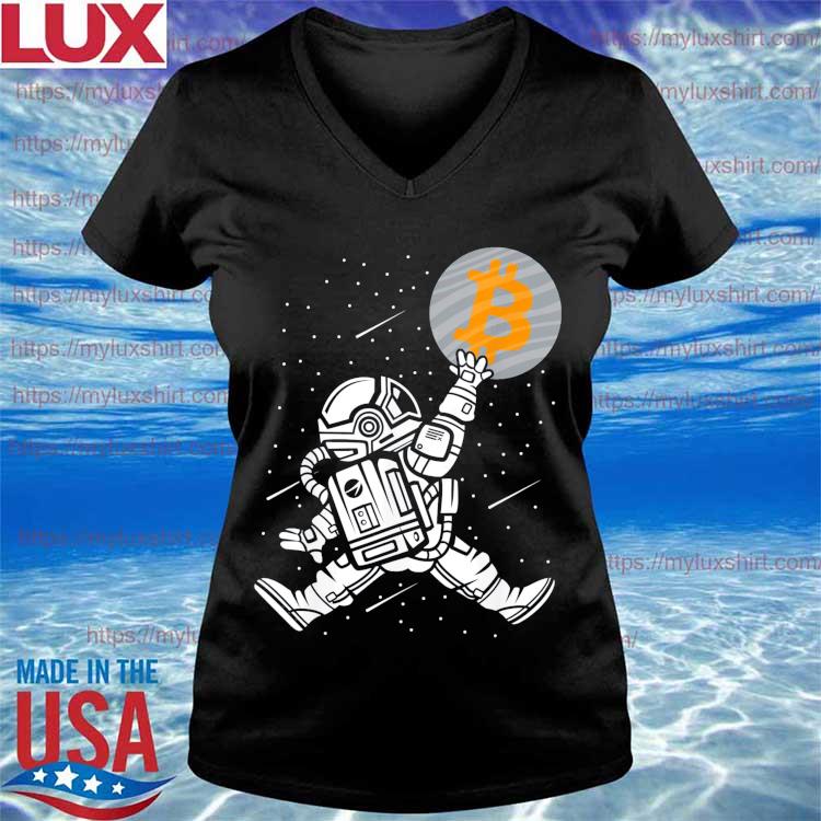 Official Bitcoin To The Moon Shirt Astronaut Bitcoin Hodl Btc Crypto T Shirt Hoodie Sweater Long Sleeve And Tank Top