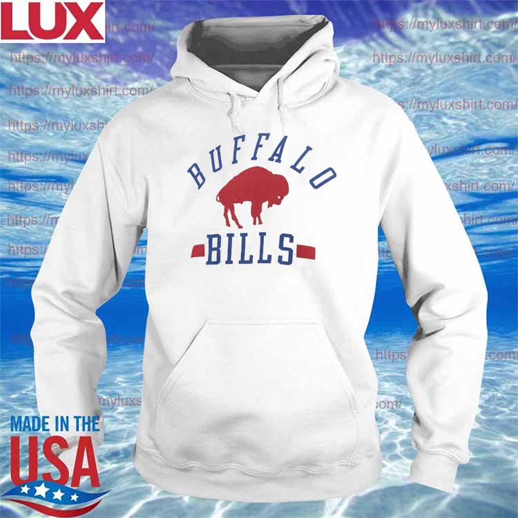 Buffalo Bills Junk Food Throwback Vintage Historic Logo Pullover