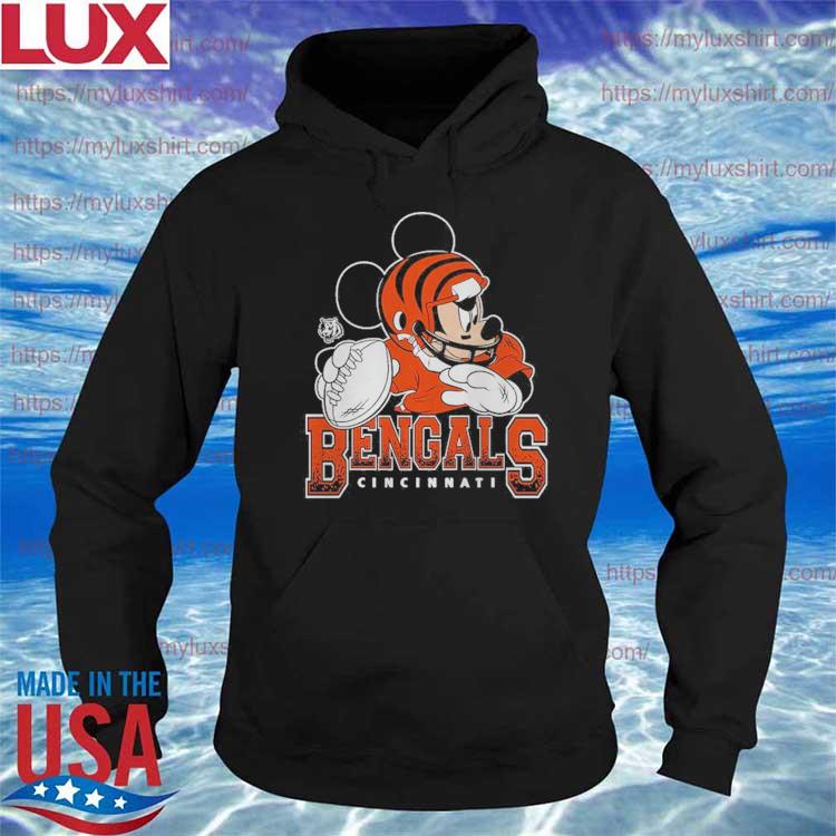 Cincinnati Bengals Disney Mickey Mouse shirt, hoodie, sweater, long sleeve  and tank top