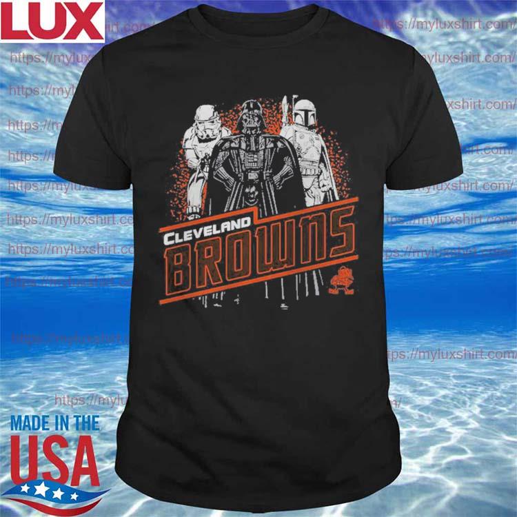 cleveland browns star wars shirt