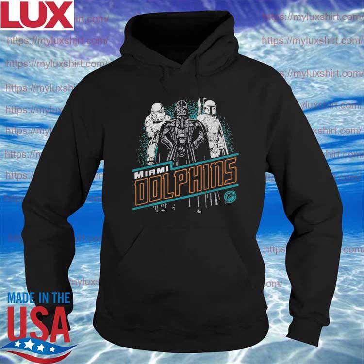 Official Miami Dolphins Junk Food Black Empire Star Wars T-Shirt, hoodie,  sweater, long sleeve and tank top