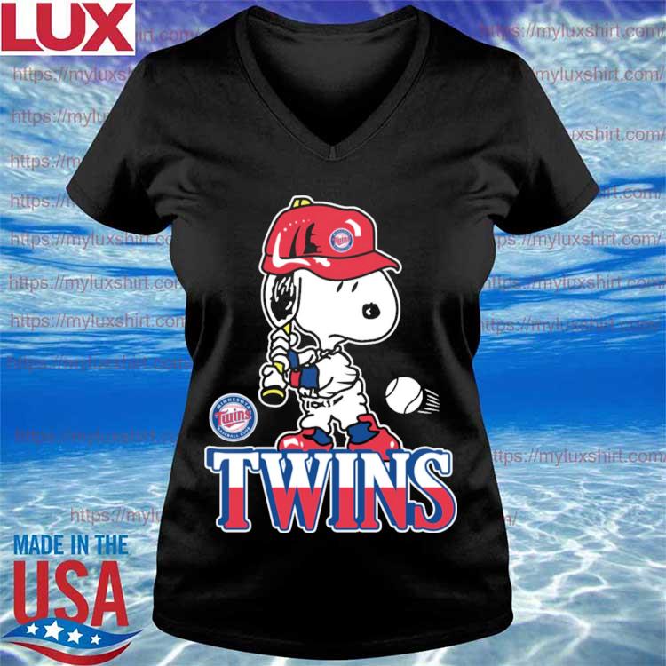 Minnesota Twins Let's Play Baseball Together Snoopy MLB Shirt, hoodie,  sweater, long sleeve and tank top