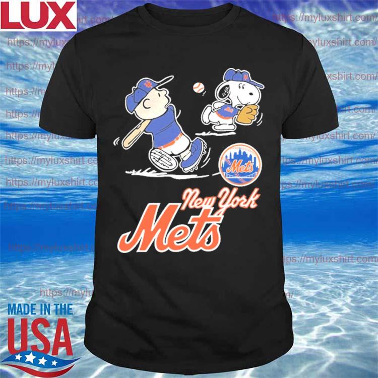 Official Charlie Brown and Snoopy Baseball New York Mets shirt, hoodie ...