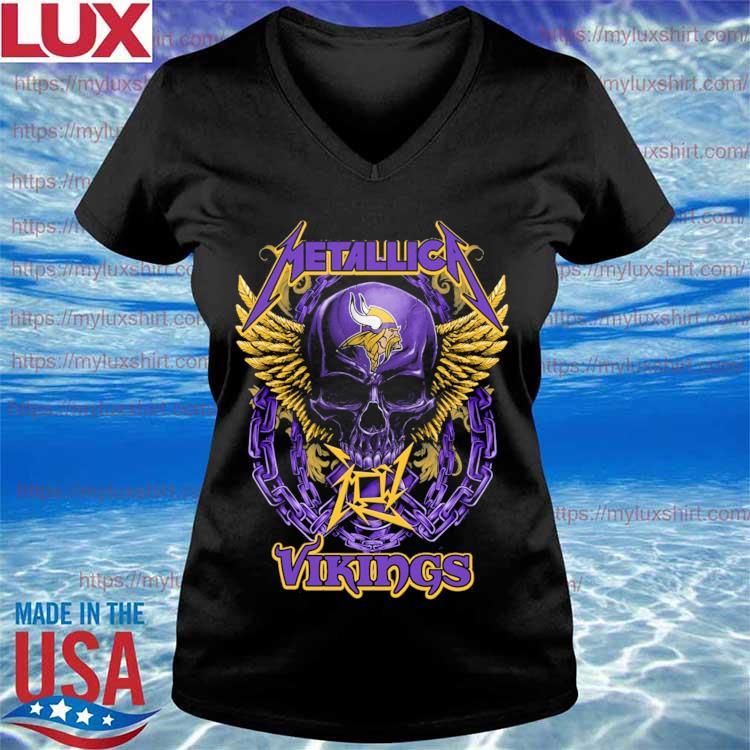 Minnesota Vikings Skeleton - Unisex t-shirt – Modern Vintage Apparel