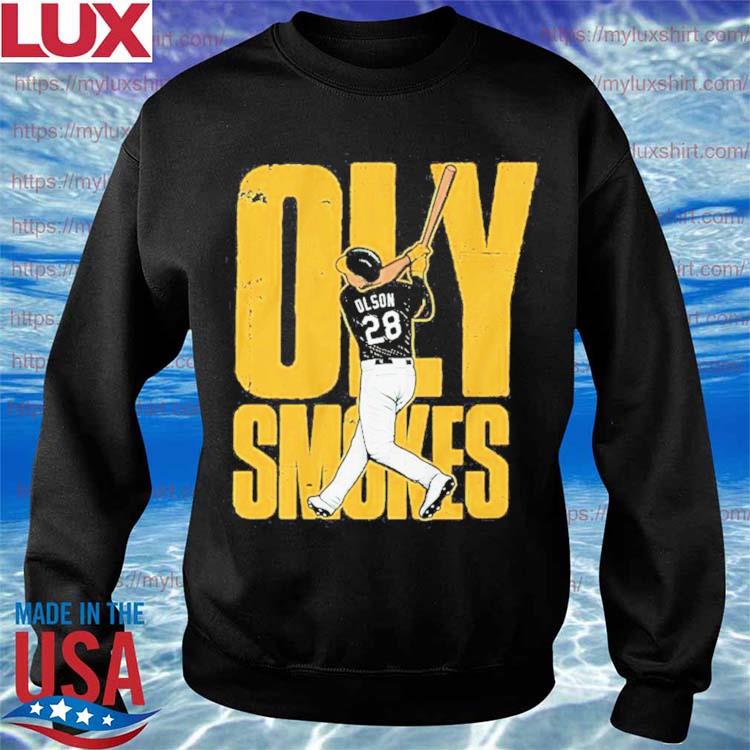 Matt Olson OLy Smokes Shirt - Oakland Athletics - Skullridding