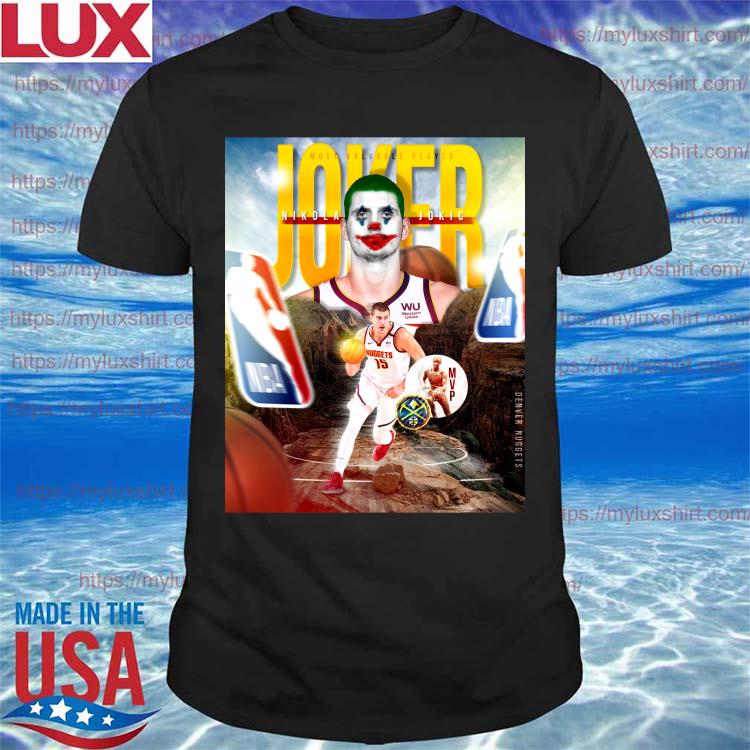 Nikola Jokic MVP The Joker 15 Long T-Shirt for Sale by