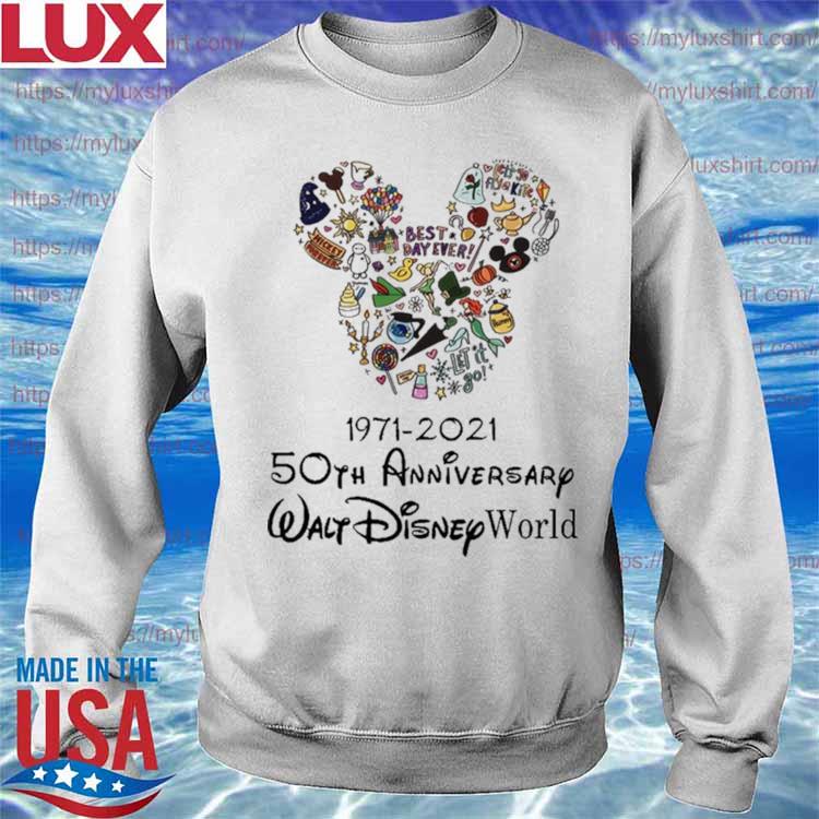 1971-2021 50th anniversary Walt Disney World shirt, hoodie