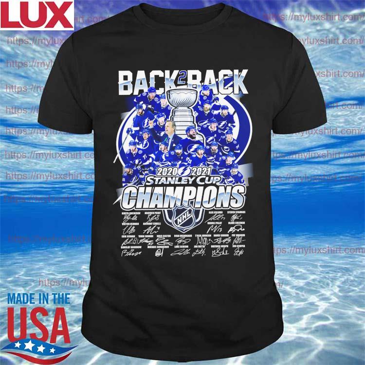 The Tampa Bay Lightning Stanley Cup Champions 2021 Shirt