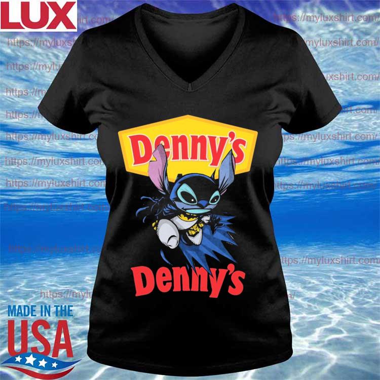 Baby Stitch Batman Denny's Logo Halloween shirt, hoodie, sweater, long  sleeve and tank top