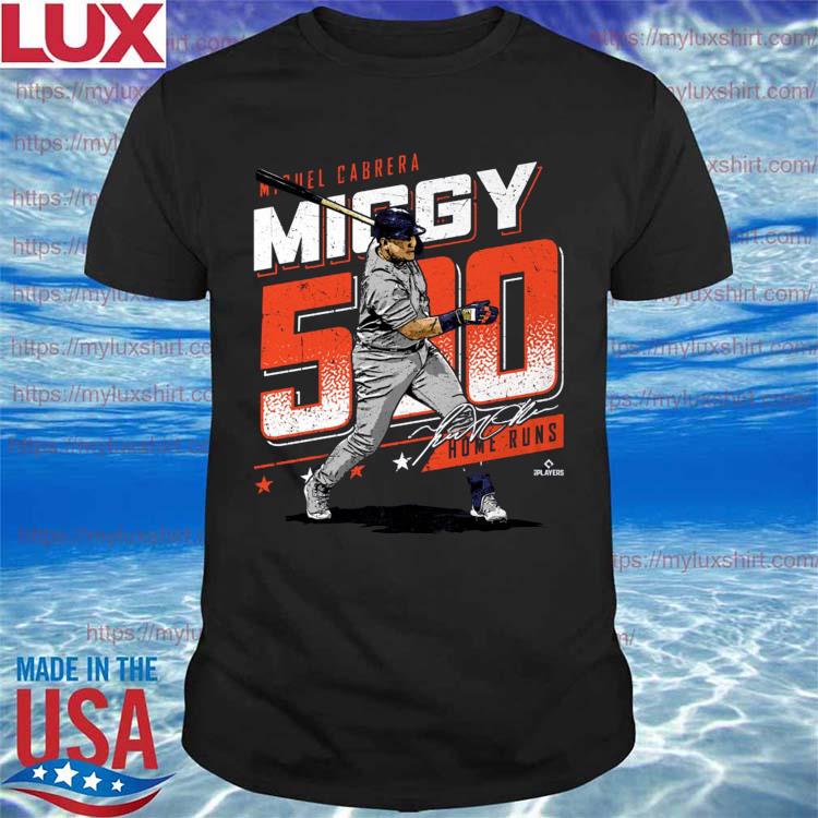 Miguel Cabrera 500 Hr Signature 2023 Shirt, hoodie, sweater, long sleeve  and tank top