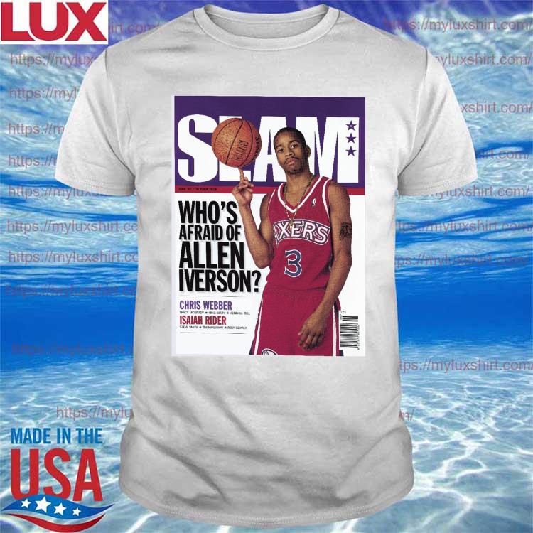 Official Slam Cover Allen Iverson T-Shirt, hoodie, sweater and long sleeve