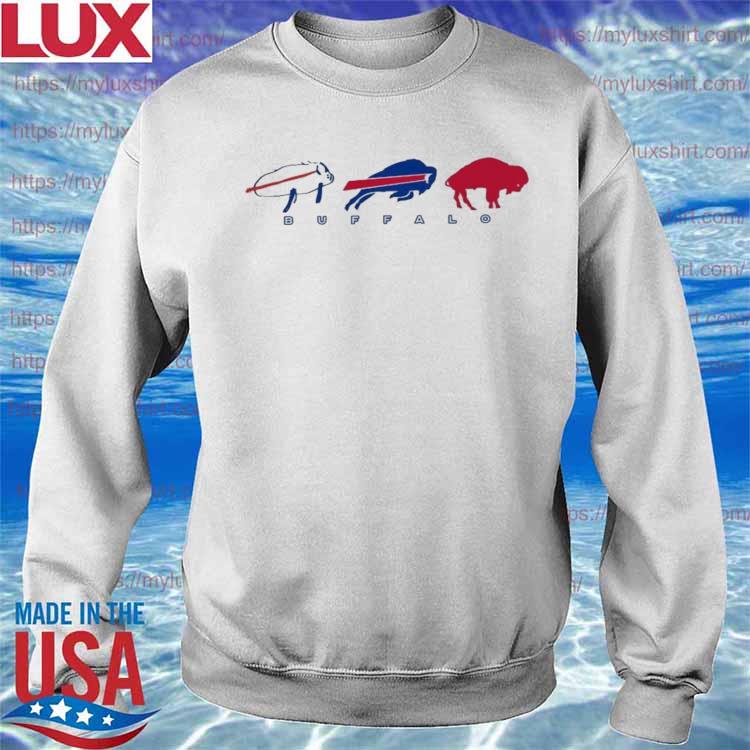 BUF Buffalo Bills NFL Football Crewneck Sweatshirt Bills 