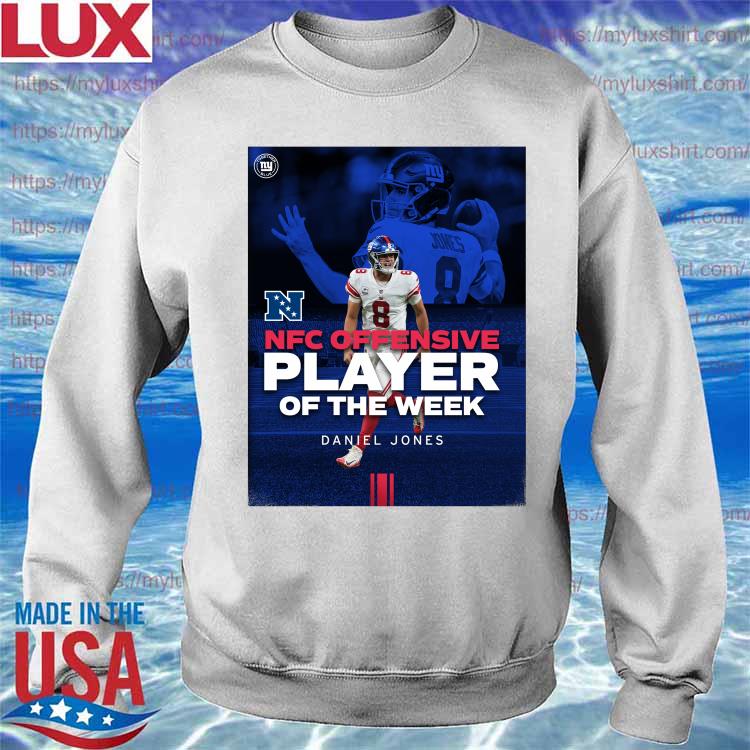 NFL Offensive Player Of the Week Daniel Jones Shirt, hoodie, sweater, long  sleeve and tank top