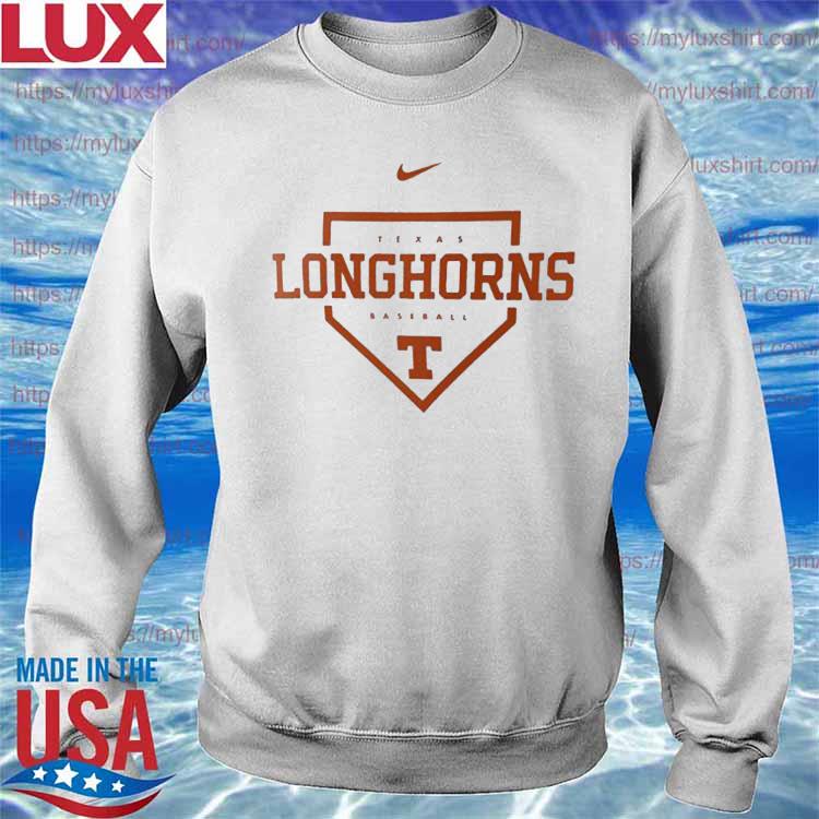 Texas Longhorns Nike Baseball Plate Performance T-Shirt, hoodie, sweater,  long sleeve and tank top