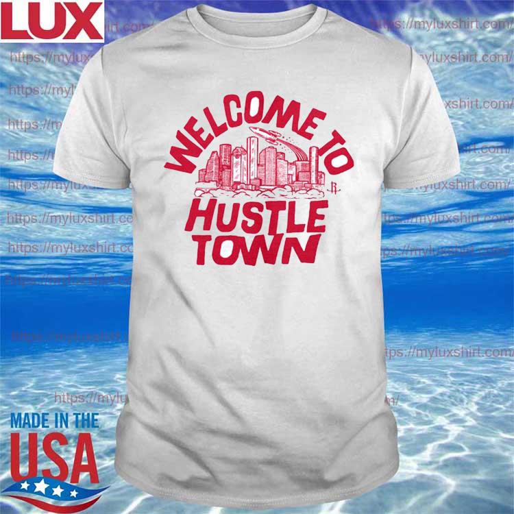 Houston Rockets Homage Hustle Town Skyline T-Shirt, hoodie, sweater, long  sleeve and tank top