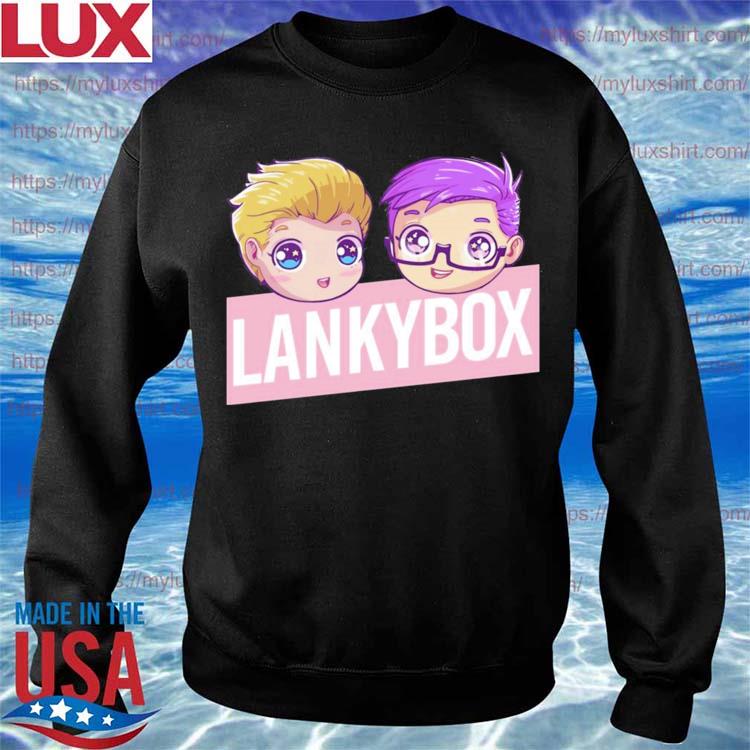 2021 Kids Lankybox Zip Cotton Coat Hoodies Sweatshirt Cardigan Jacket Xmas Gifts