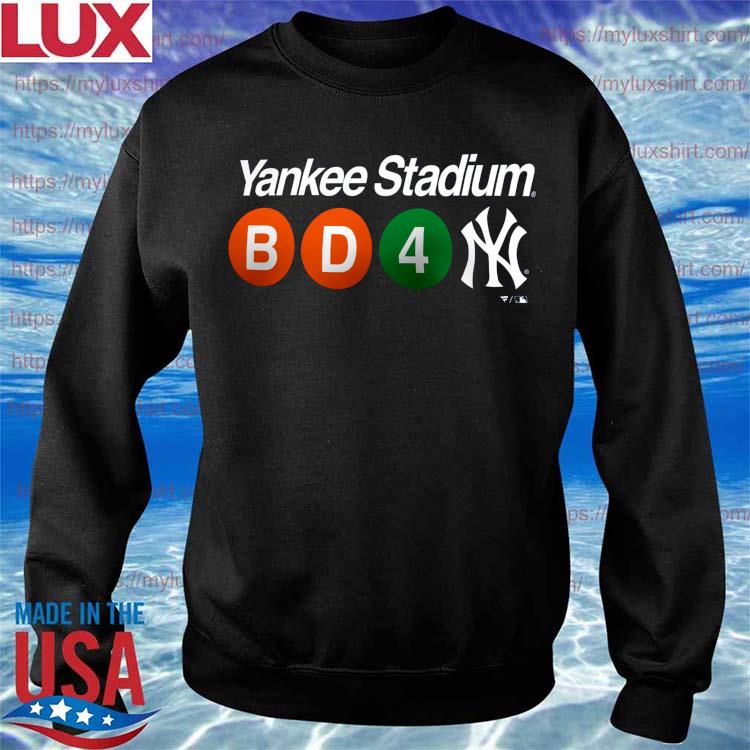 New York Yankees Stadium NY Subway shirt, hoodie, sweater, long sleeve and  tank top