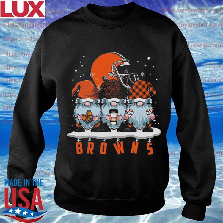 Cleveland Browns The Gnomes Christmas Shirt, hoodie, sweater, long sleeve  and tank top