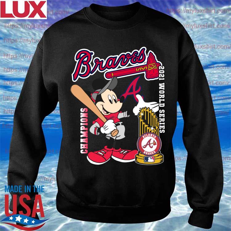 Mickey Mouse Atlanta Braves 2021 American League Champions Shirt