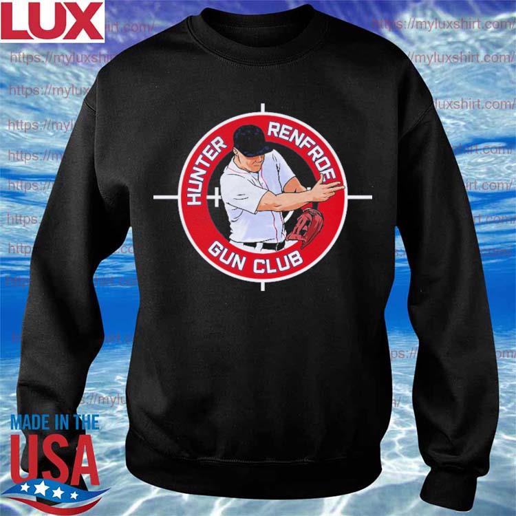 Red Sox Hunter Renfroe Gun Club Merch shirt, hoodie, sweater, long