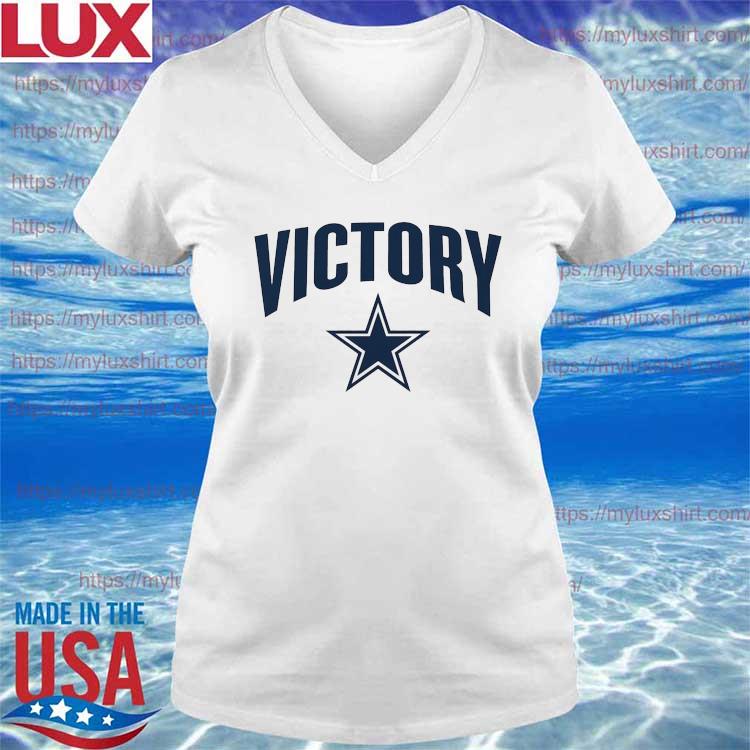 Men's White Dallas Cowboys Victory T-Shirt