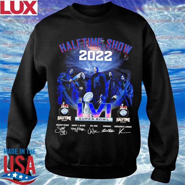 Super Bowl 2022 Halftime Show signatures shirt, hoodie, sweater