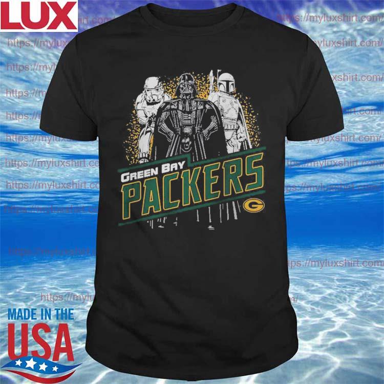 Official Green Bay Packers Junk Food Empire Star Wars 2022 T-Shirt, hoodie,  sweater, long sleeve and tank top