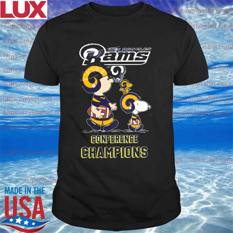 Snoopy Peanuts Los Angeles Rams 2022 NFC Conference Championship T-Shirt,  hoodie, sweater, long sleeve and tank top