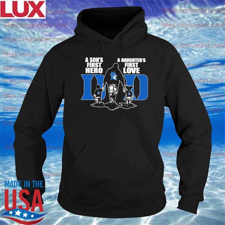 Detroit Lions Dad a son's first Hero a Daughter's first love shirt, hoodie,  sweater, long sleeve and tank top