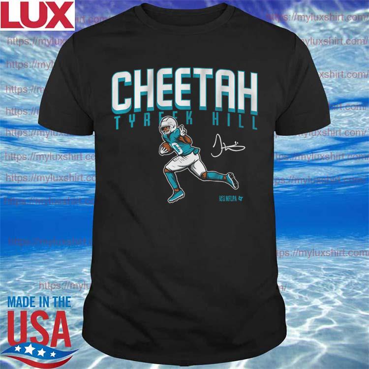 Miami Dolphins Tyreek Hill South Florida Cheetah signature shirt, hoodie,  sweater, long sleeve and tank top