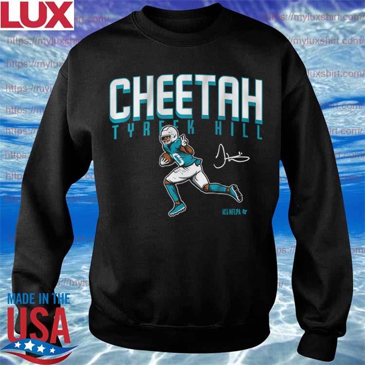 Miami Dolphins Tyreek Hill South Florida Cheetah signature shirt, hoodie,  sweater, long sleeve and tank top