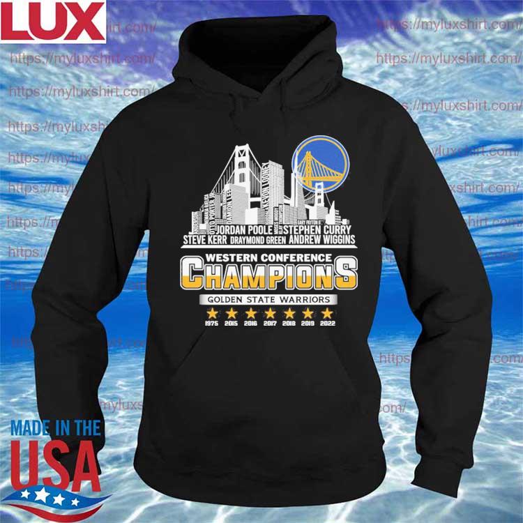 Golden State Warriors 2022 Western Conference Champions shirt, hoodie,  sweater, long sleeve and tank top