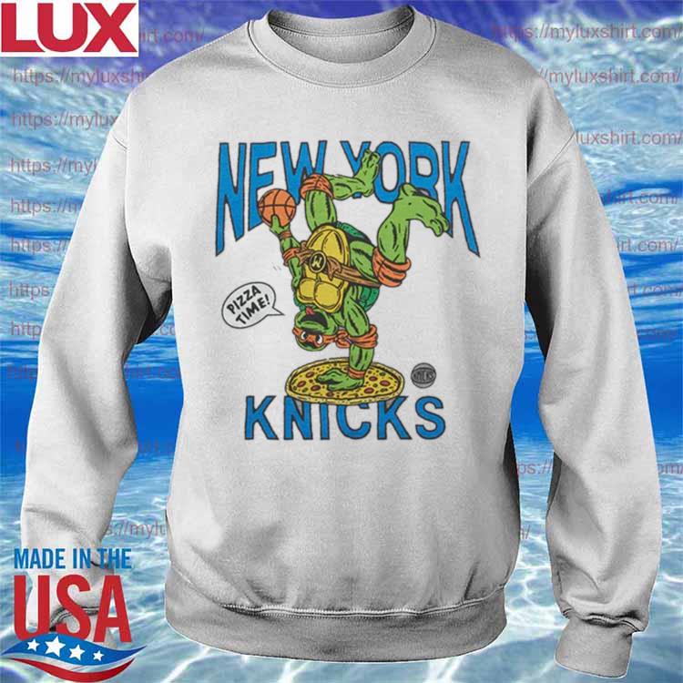 TMNT Michelangelo X New York Knicks Shirt, hoodie, sweater, long sleeve and  tank top