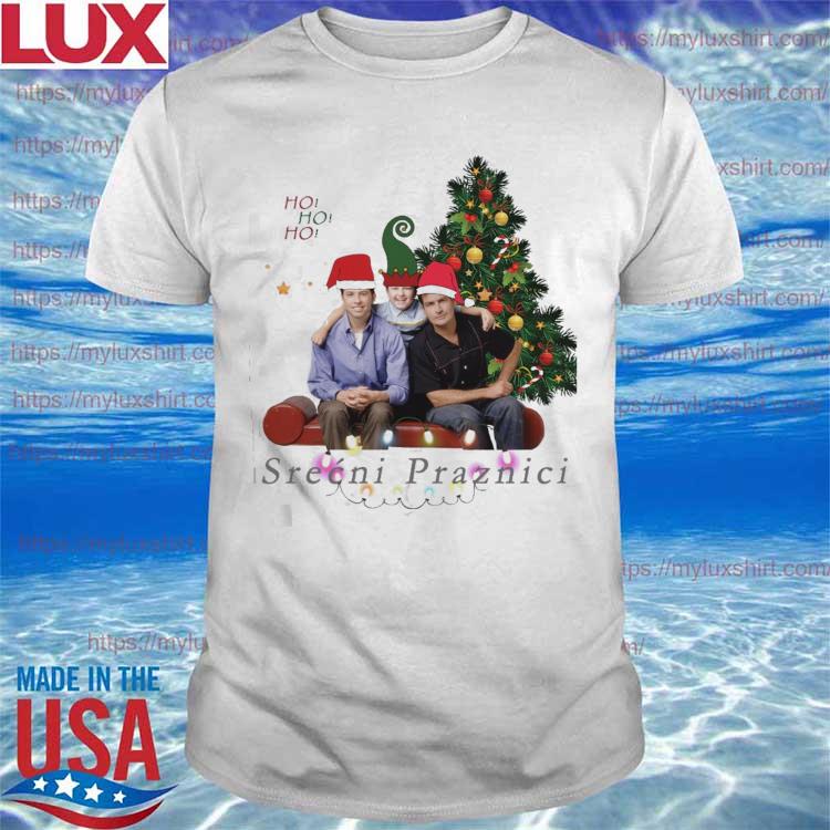 Merry Christmas Two And A Half Men Holiday Collection Shirt