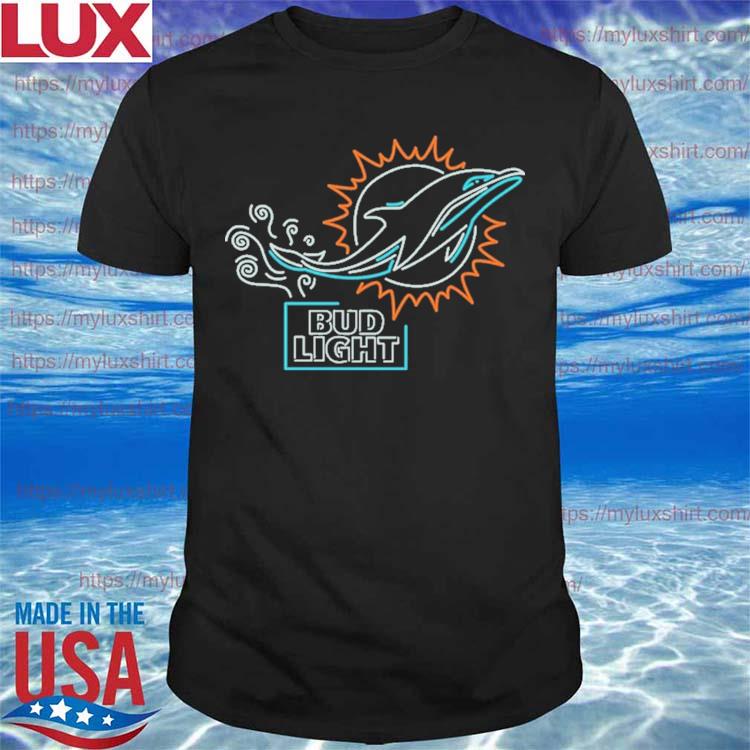 Nfl X Bud Light X Dolphins Shirt