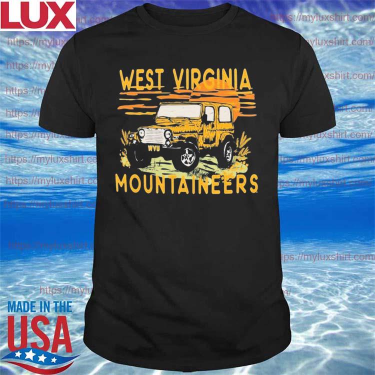West Virginia Mountaineers off road field trip comfort shirt