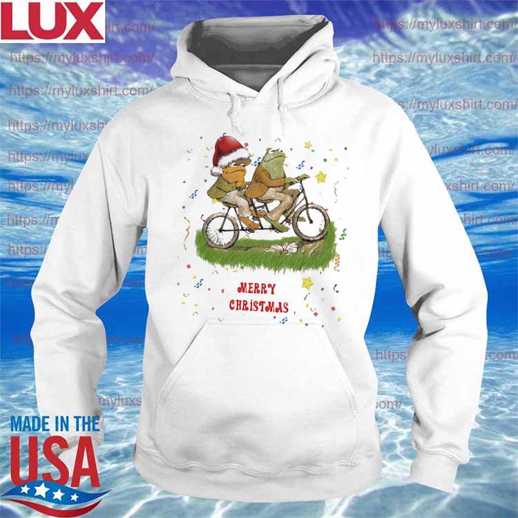 Frog And Toad Merry Christmas Sweats Hoodie