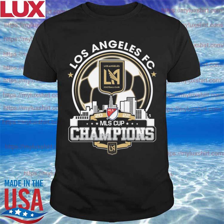 Los Angeles FC 2022 MLS Cup Champions Los Angeles city shirt