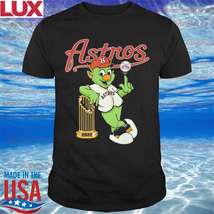 Mascot Orbit Houston Astros 2022 World Series Champion shirt