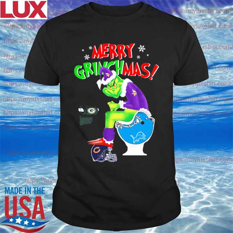 Green Bay Packers The Grinch Santa toilet shirt, hoodie, tank top