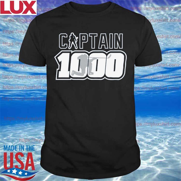Captain 1,000 Tampa Bay Hockey T-Shirt