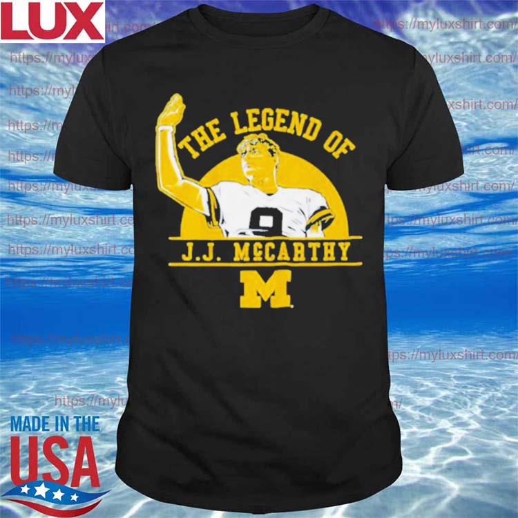 Legend Of J.j. Mccarthy Michigan Wolverines Shirt