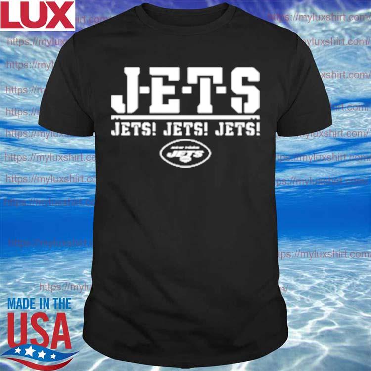 NFL Fanatics Branded New York Jets JETS Iconic T-Shirt