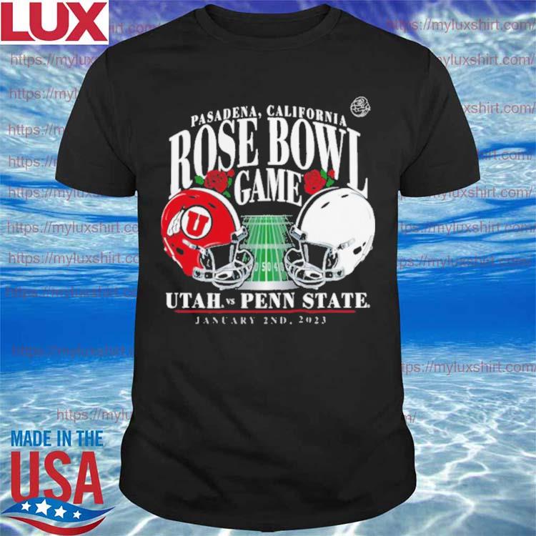 Official Penn State Nittany Lions vs Utah Utes 2023 Rose Bowl Matchup Old School T-Shirt