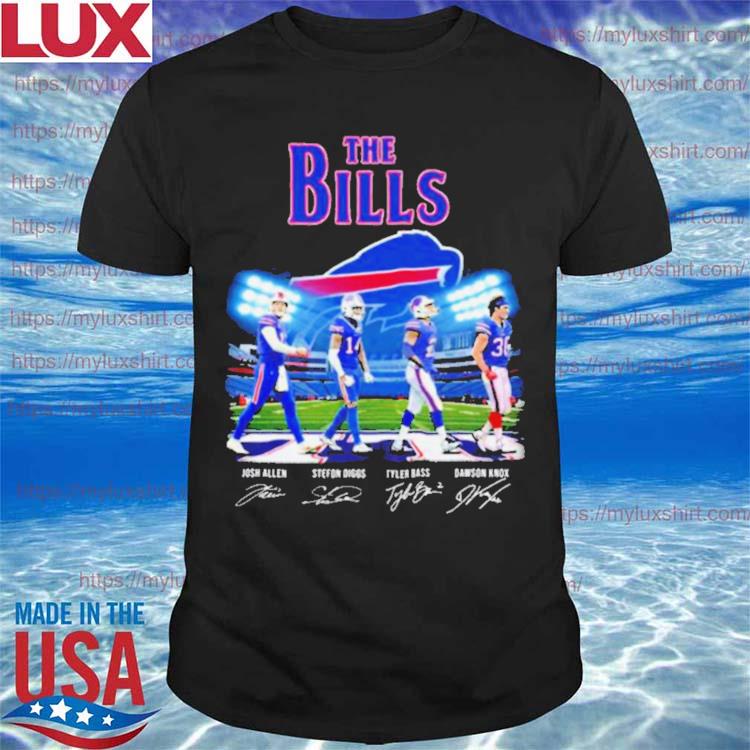 Buffalo Bills The Bills Abbey Road 2023 Signatures Shirt