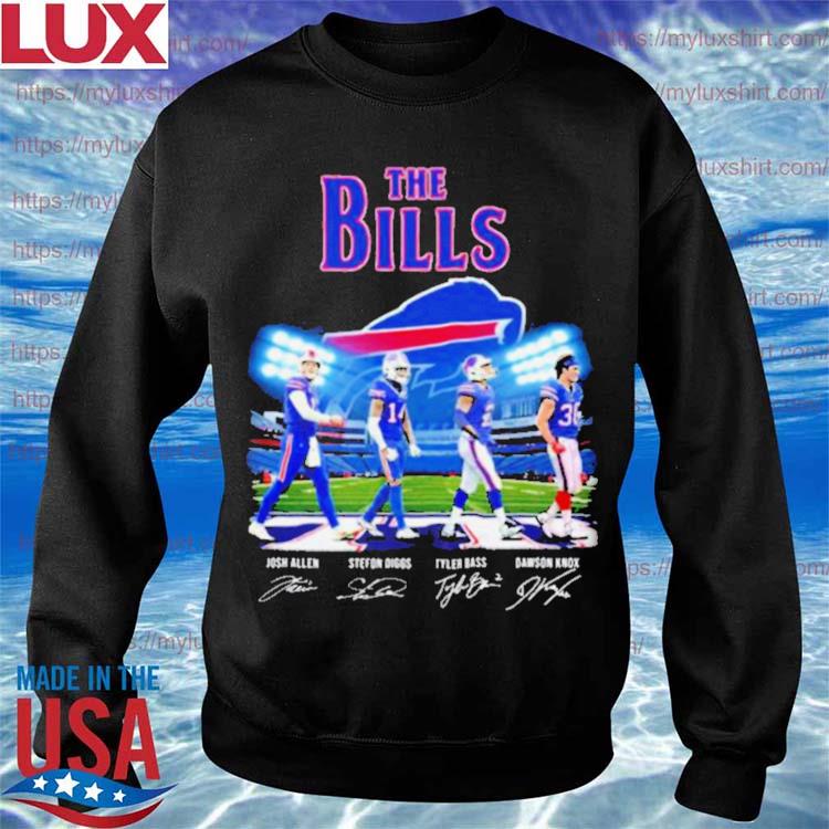 The Buffalo Bills abbey road signatures 2022 shirt, hoodie, sweater, long  sleeve and tank top