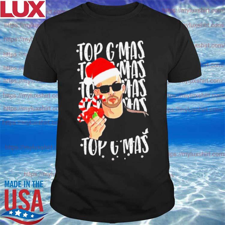 Top G Mas Hustlers University Christmas Shirt